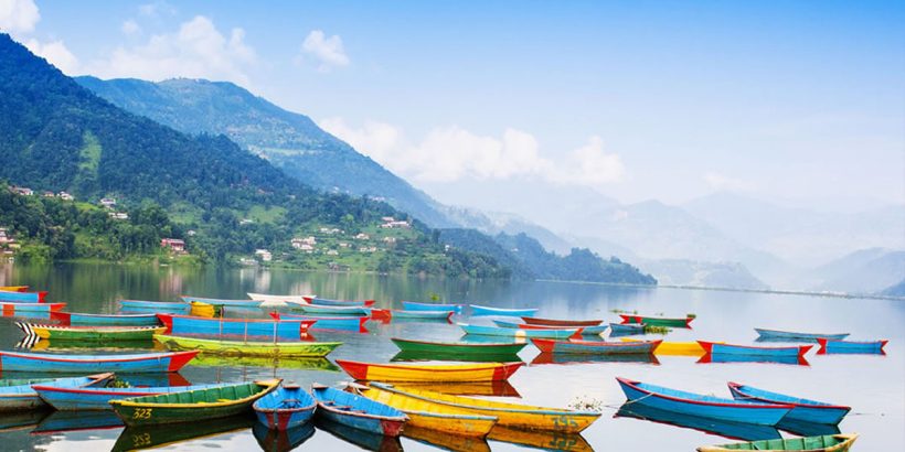 POKHARA-Kolab River, Sarangkot;